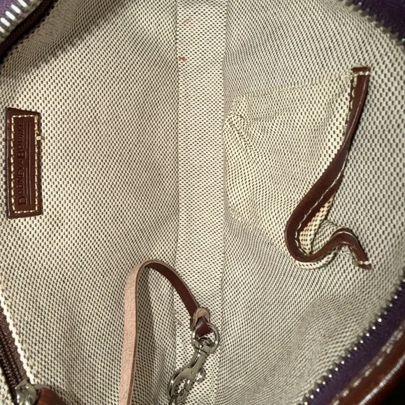 Dooney & Bourke Purple Shoulder Bag - Picture 9 of 10